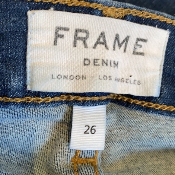 Frame Le Skinny de Jeanne Crop in Lennox wash 26 - Picture 6 of 8